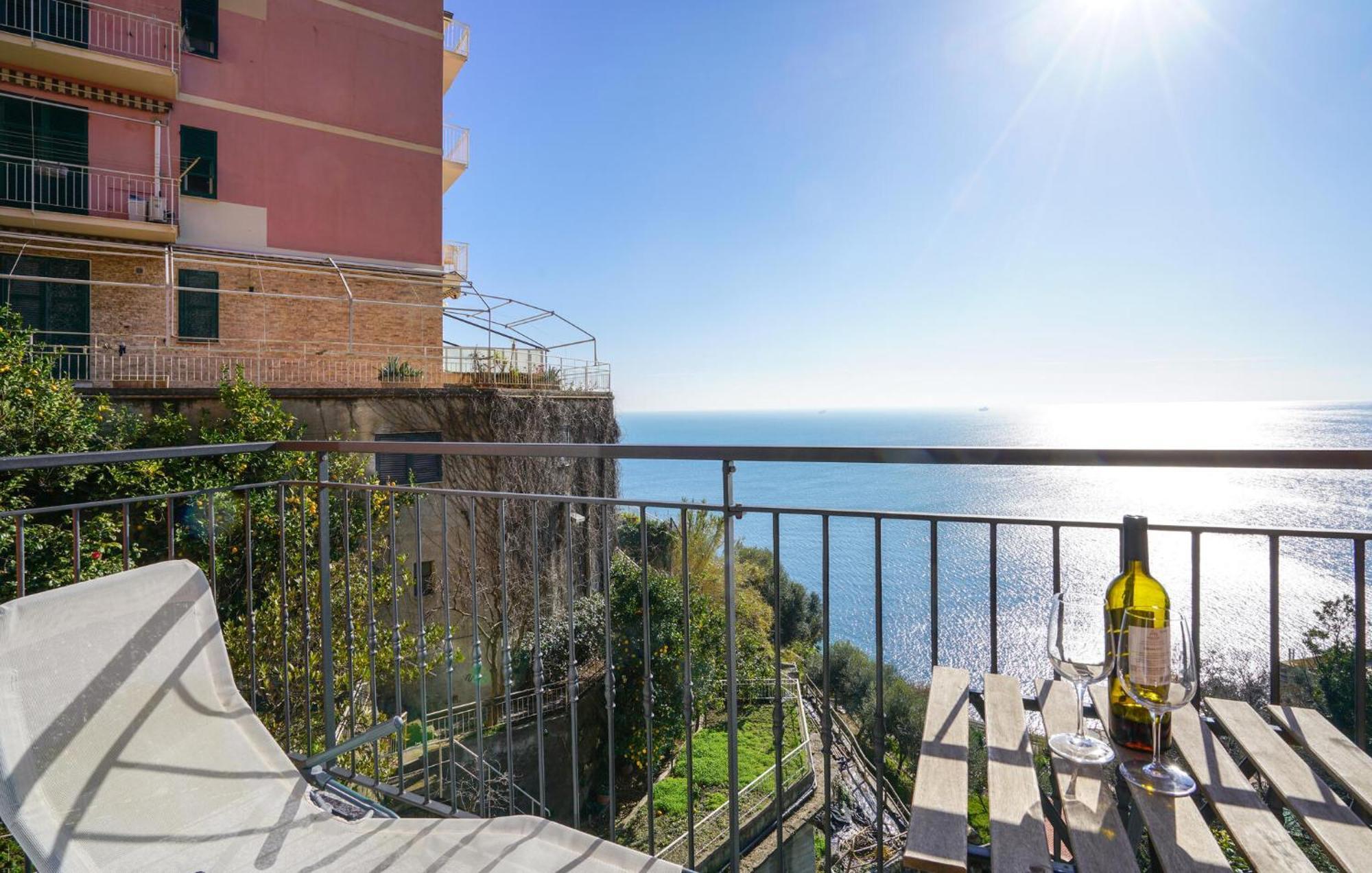 Beautiful In With House Sea View * Genoa